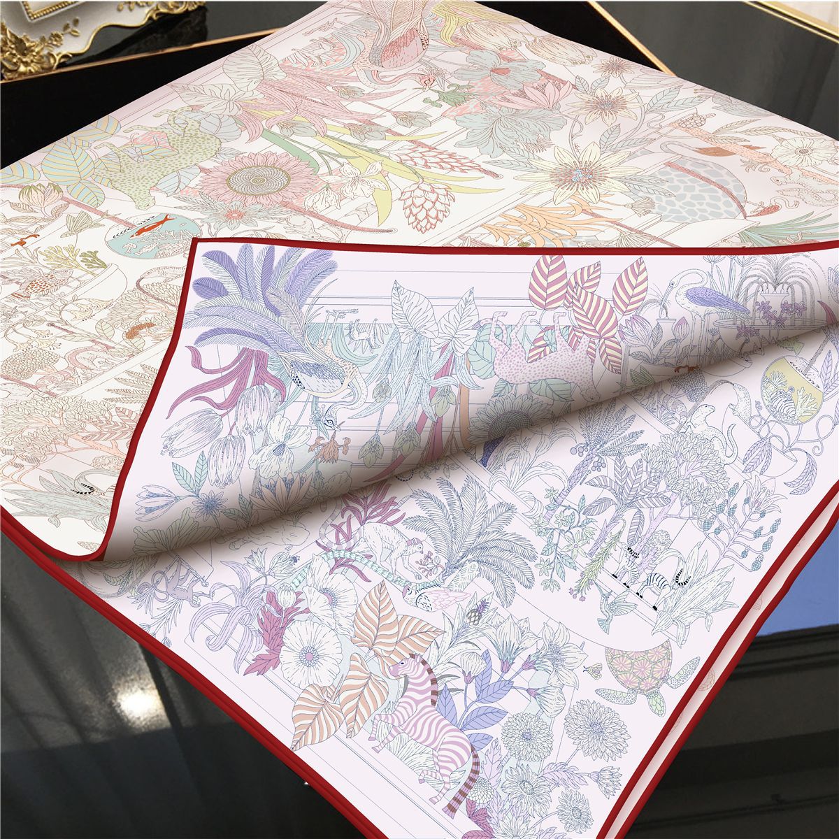 Luxury Bags Design - AB Faced Designer Luxury Twill Silk
