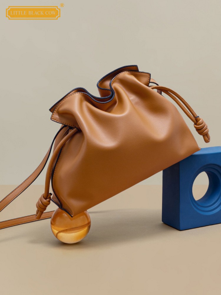 Luxury Bags Blue - Women Casual Large Capacity Bucket Bag