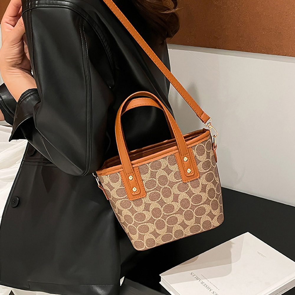 Luxury Bags Coach - 2026 Autumn Korean Textured Bucket Bag