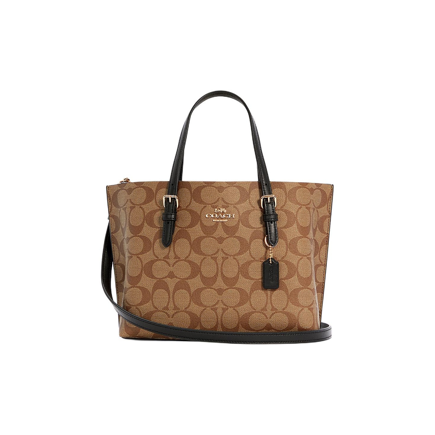 Luxury Bags Coach - COACH Mollie Coated Canvas With Smooth