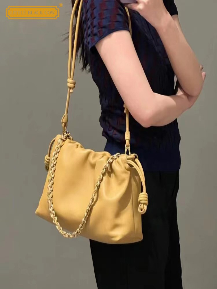 Luxury Bags Blue - Office Women Single Chain Strap Shoulder