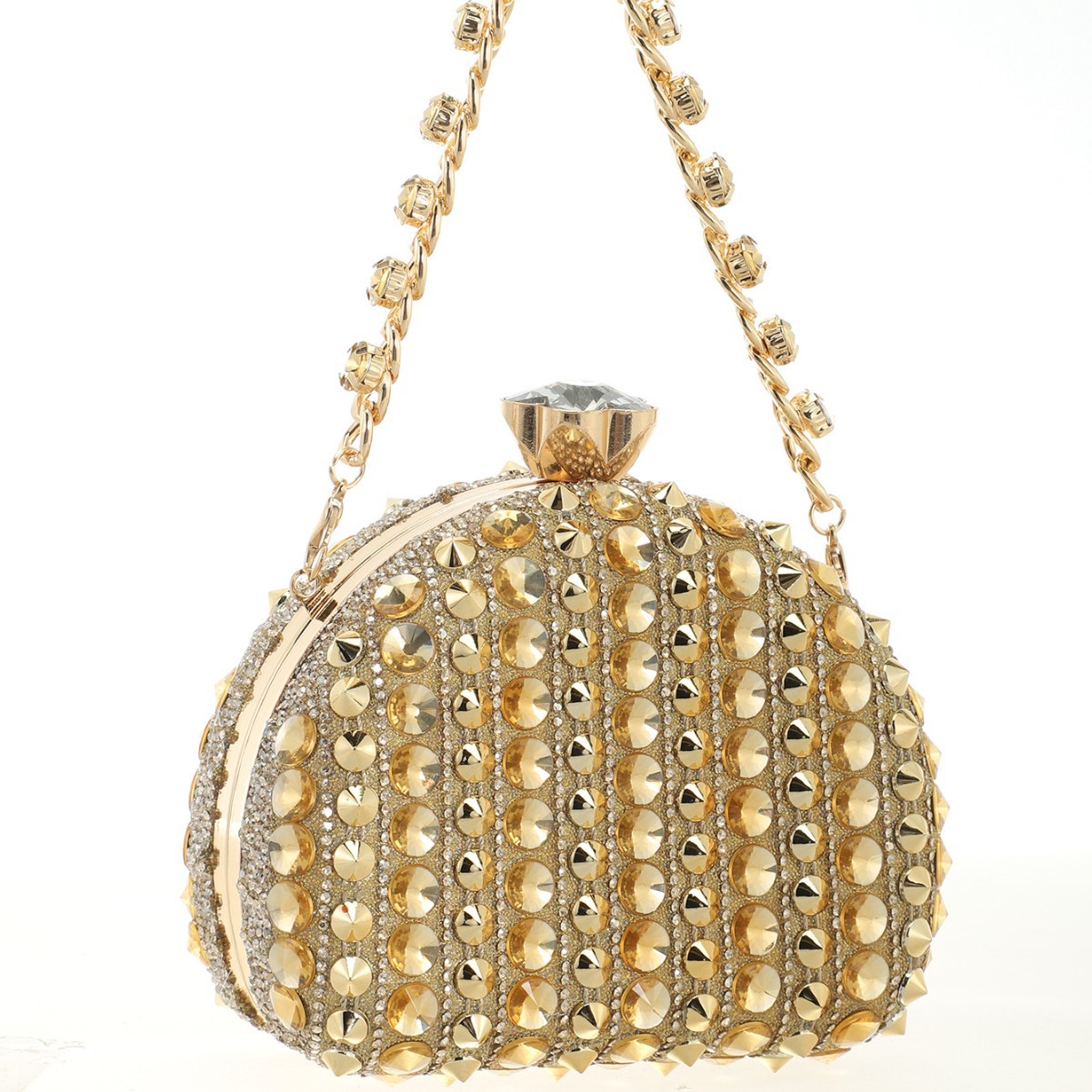 New Women's Diamond-Encrusted  - đánh giá và giá Mini Bag Evening Clutch