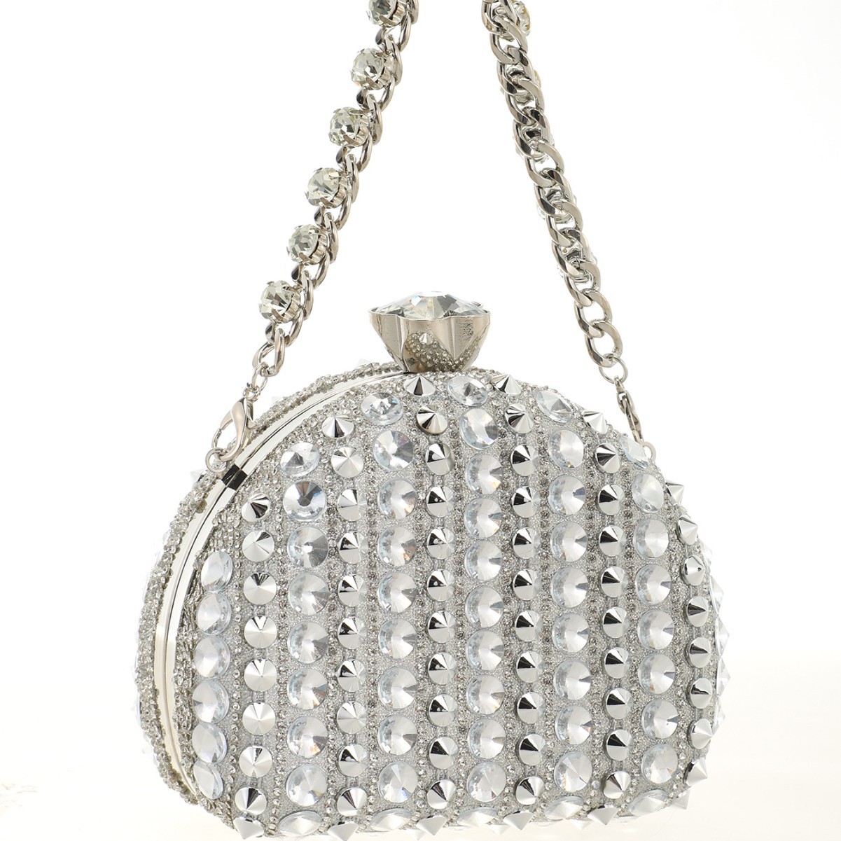 New Women's Diamond-Encrusted  - đánh giá và giá Mini Bag Evening Clutch