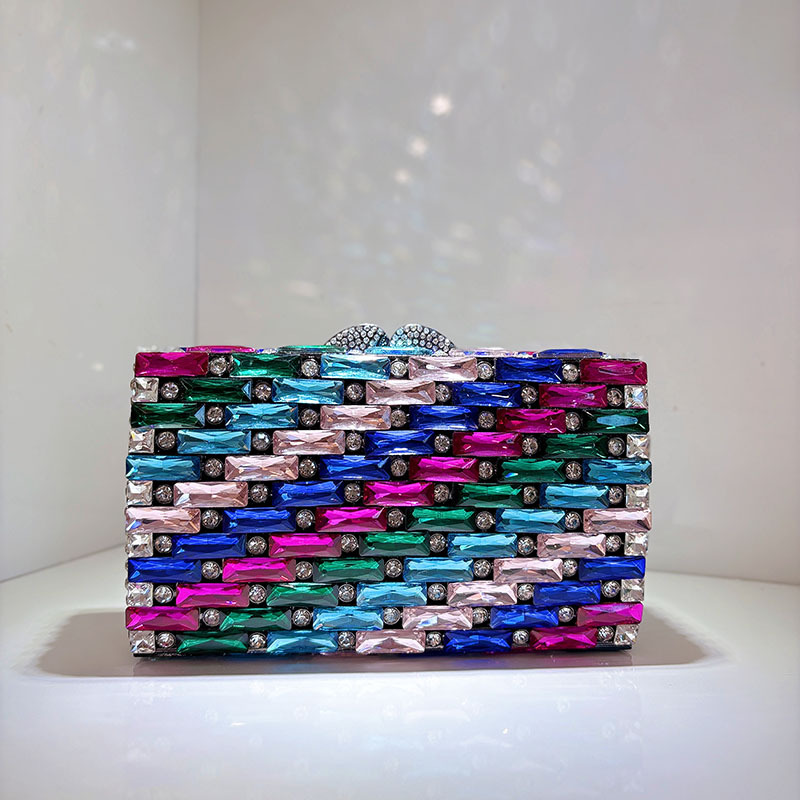 Female Blue Rhinestone Evening - đánh giá và giá Luxury Bags Blue