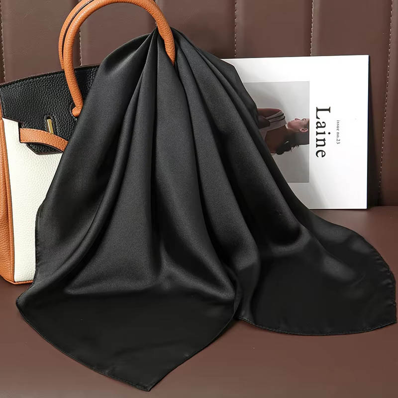 Luxury Solid Color Silk Square - đánh giá và giá Luxury Bags China