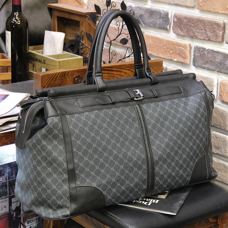 Fashion Plaid Travel Bag Men H - đánh giá và giá Luxury Bags Storage