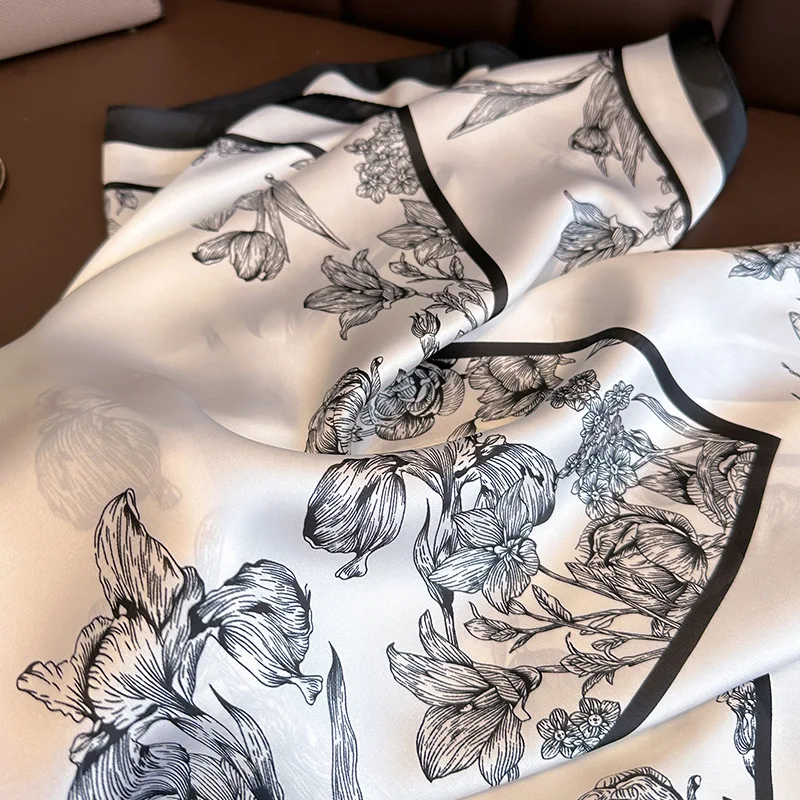 70*70cm Luxury Floral Print Si - đánh giá và giá Luxury Bags China