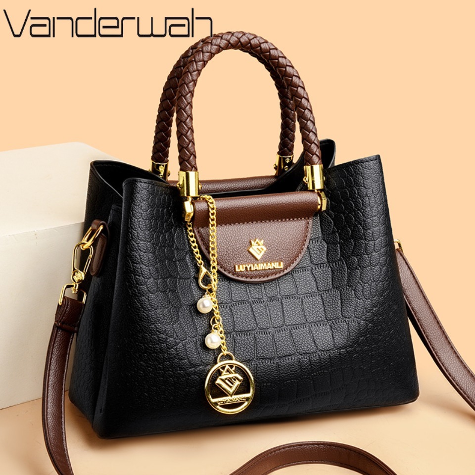 Woven Handle Genuine Brand Hig - đánh giá và giá Luxury Bags Collection