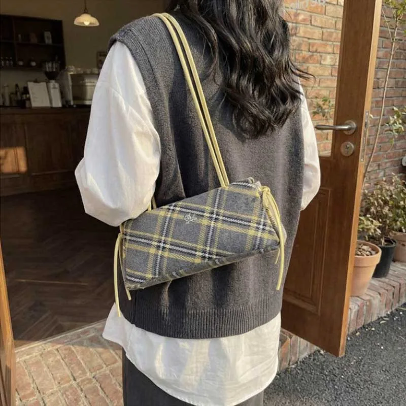 2026 Microfiber Striped Plaid  - đánh giá và giá Luxury Bags That Are Affordable