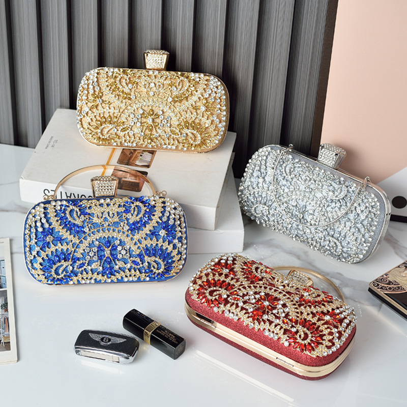 Women Clutch Party Luxury Blue - đánh giá và giá Luxury Bags Blue