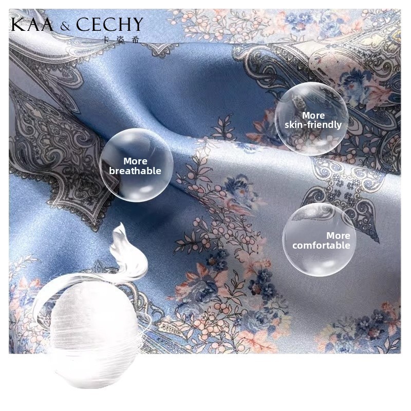 Baroque Floral 100% Mulberry S - đánh giá và giá Luxury Bags Blue