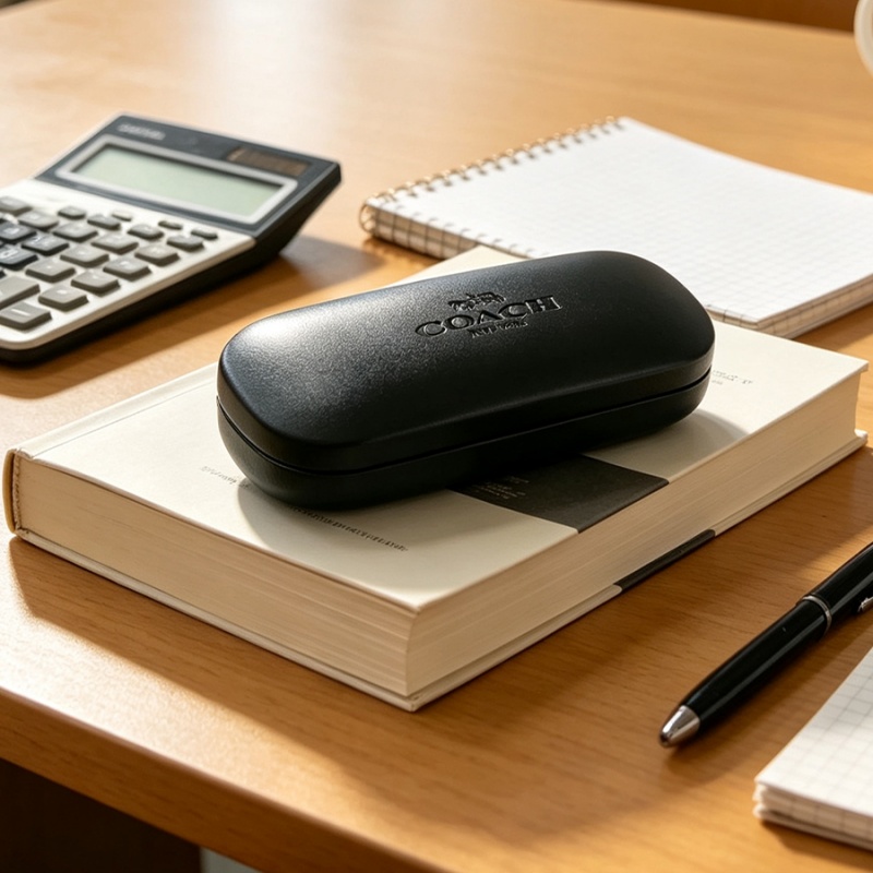 COACH Black Hard Glasses Case  - đánh giá và giá Luxury Bags Coach